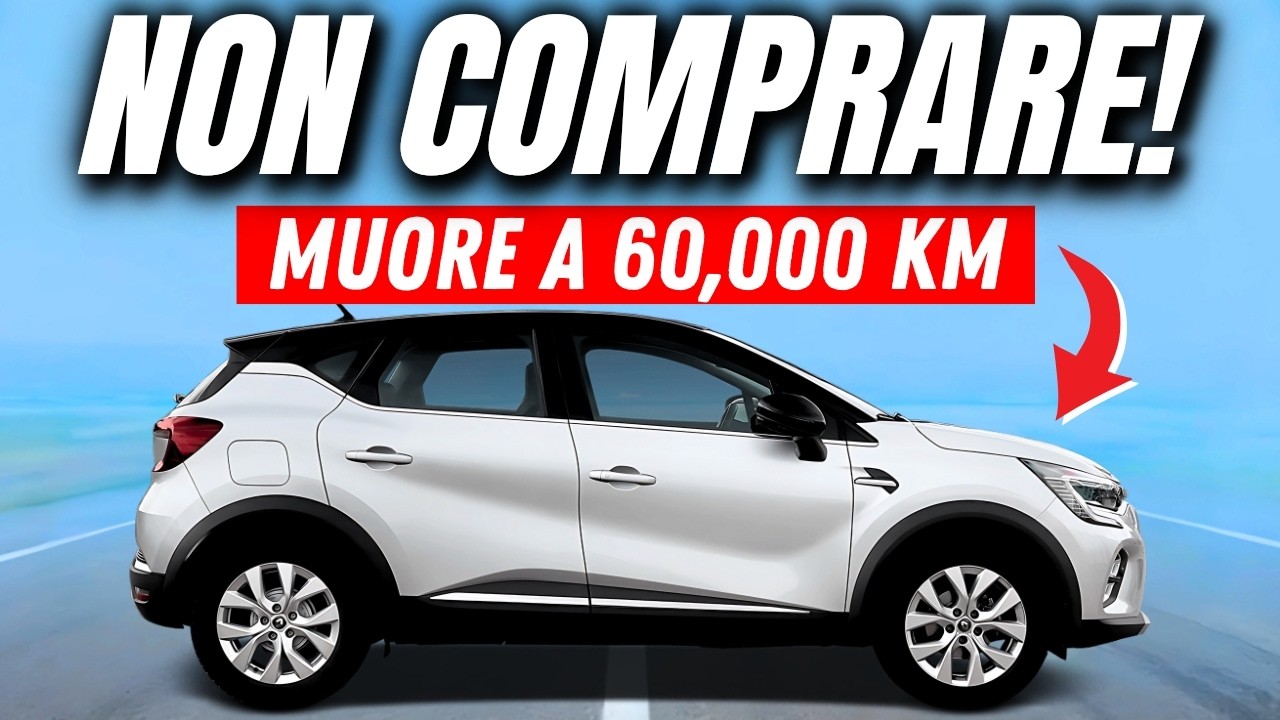 Le 13 AUTO PEGGIORI Che NON Arriveranno Mai a 60.000 km; ATTENZIONE N. 3