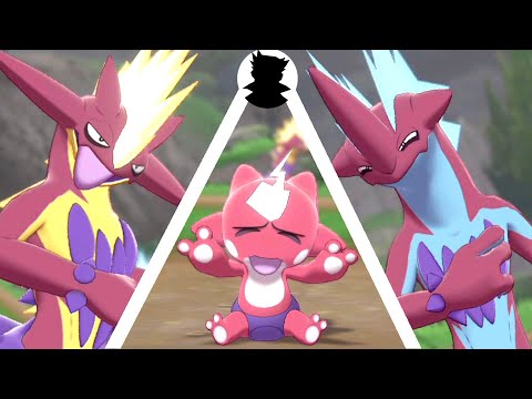 【Pokemon_Camp】Toxel・Toxtricity（Amped vs Low Key）Shiny evolve
