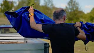 Přívěsný vozík Agados AGA KIT EM6 sklopný 750 kg