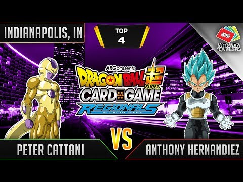 Dragon Ball Super Card Game Gameplay [DBS TCG] Indianapolis Regional Top 4 (Match 2)