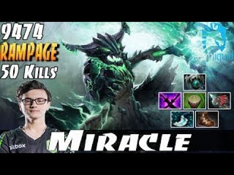Miracle- Outworld Devourer 50 Kills RAMPAGE | 9474 MMR Dota 2