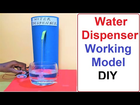 how to make mini air cooler ac working model for science project exhibition diy howtofunda
