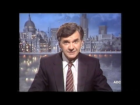 Thames trailer, adverts, Philip Elsmore in-vision Night Thoughts & closedown 6th May 1986