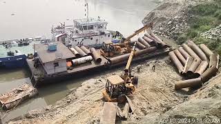 Temp Bridge cutting with Ship help