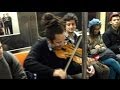 Impromptu In The New York City Subway Eliano Braz On Violin