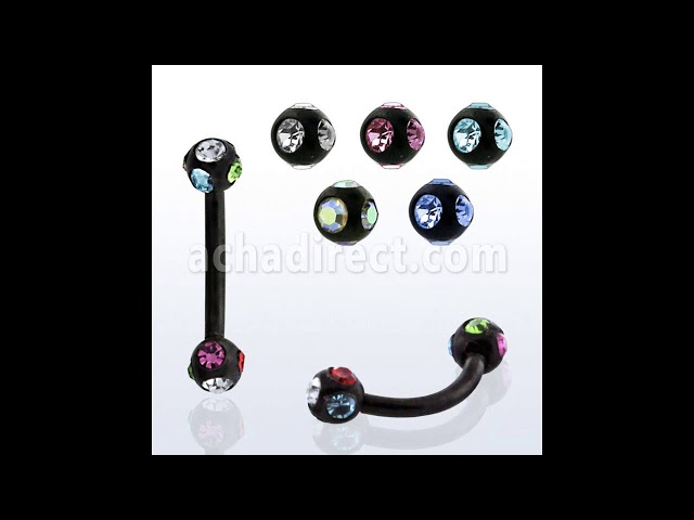 Vídeo relacionado con WARRIOR Piercing para Cejas Circular/Curvado estéril en Acero quirúrgico 316L 16G (1,2 mm) con una Bola de 3 mm de Longitud 8 mm 10 mm 12 mm PMS-001 (8)