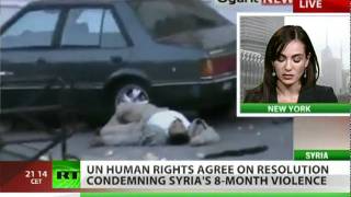 Syrian Slide: UN blasts Assad over bloodshed