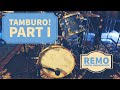 MOSTLY BOP DRUMS Tamburo Stave Drumset Part 1 Jacob Smith Sound Test Demo