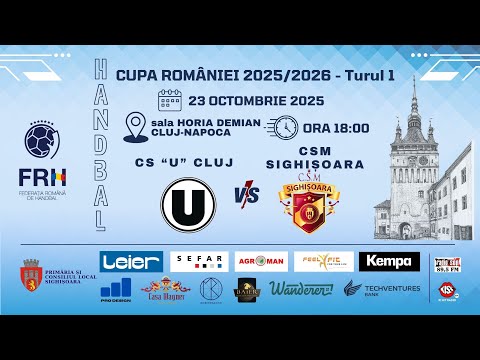 CUPA ROMÂNIEI | CS U Cluj vs CSM Sighișoara | Turul 1