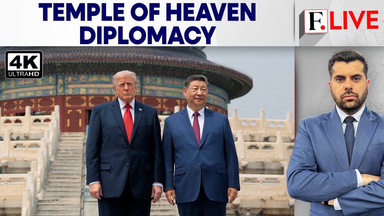 Xi Takes Trump to Beijing Temple After Talks over Taiwan and Iran | Firstpost Live | N18G | 4K