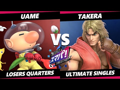 Sumapa 77 Top 8 - uame (Olimar) Vs. takera (Ken) SSBU Ultimate Tournament