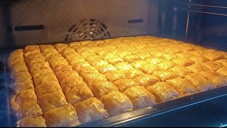 Şimdiye Kadar Hiç Bu Kadar Kolay BAKLAVA Yapmamıştım‼️ EL AÇMASI Çıtır