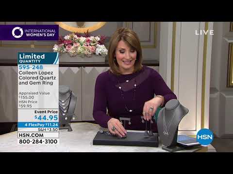 HSN | Colleen Lopez Gemstone Jewelry 03.08.2019 - 06 PM