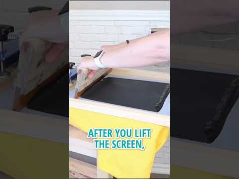 Screen printing press is a great upgrade for at home crafters wanting to sell t-shirts. #cricutmade