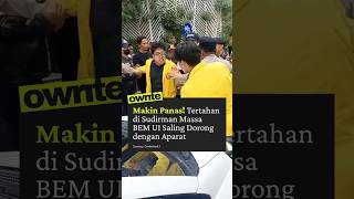 Download lagu Makin Panas! Tertahan di Sudirman Massa BEM UI Saling Dorong dengan Aparat mp3