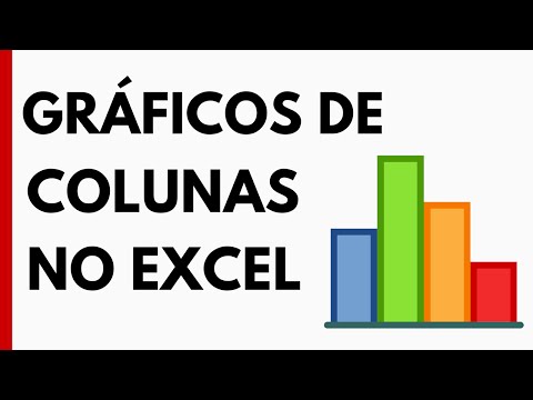 Como fazer Gráficos no Excel (Gráfico de Colunas)