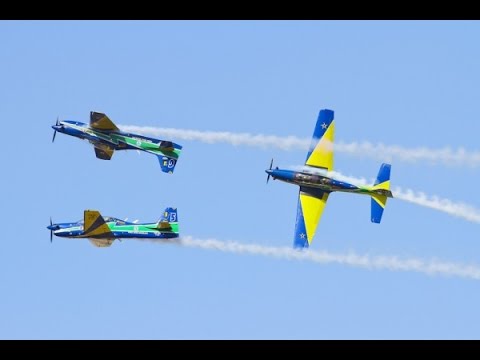 Esquadrilha da Fumaça | Esquadrão de Demonstração Aérea EDA | T-27 Tucano | Air show | Brasília