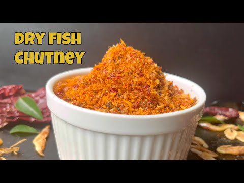 Dry Prawns Chutney | Homemade Dried Fish Chutney Powder | Unakka Chemmeen Chammanthi Podi