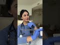 POV Doctor Giving A Shot