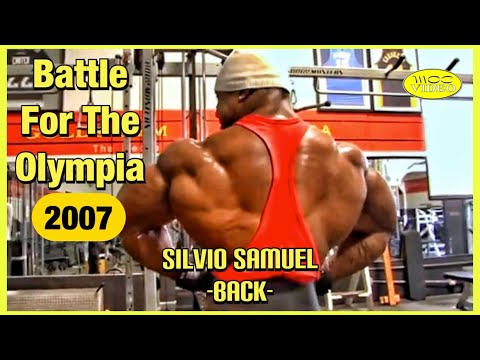 SILVIO SAMUEL - BACK (2007) BATTLE FOR THE OLYMPIA DVD
