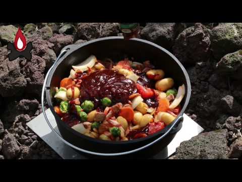 First Use 12" Dutch Oven Camp Chef