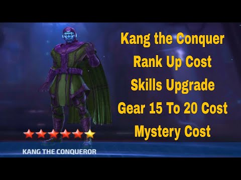 Kang the Conquer Rank Up Cost Guide - Marvel Future Fight