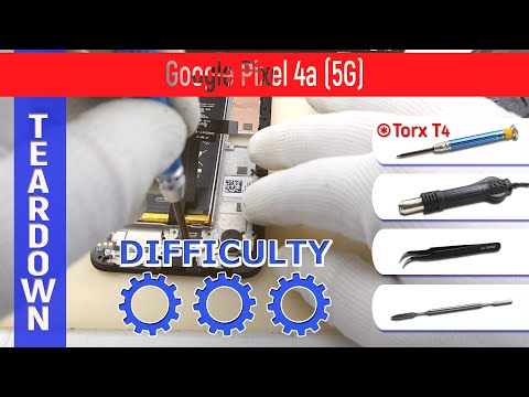 Google Pixel 4a (5G) G025N 📱 Teardown Take apart Tutorial