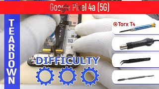 Google Pixel 4a (5G) G025N 📱 Teardown Take apart Tutorial
