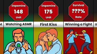 Comparison: Human Dopamine Level Ranked (0-1000 Units)