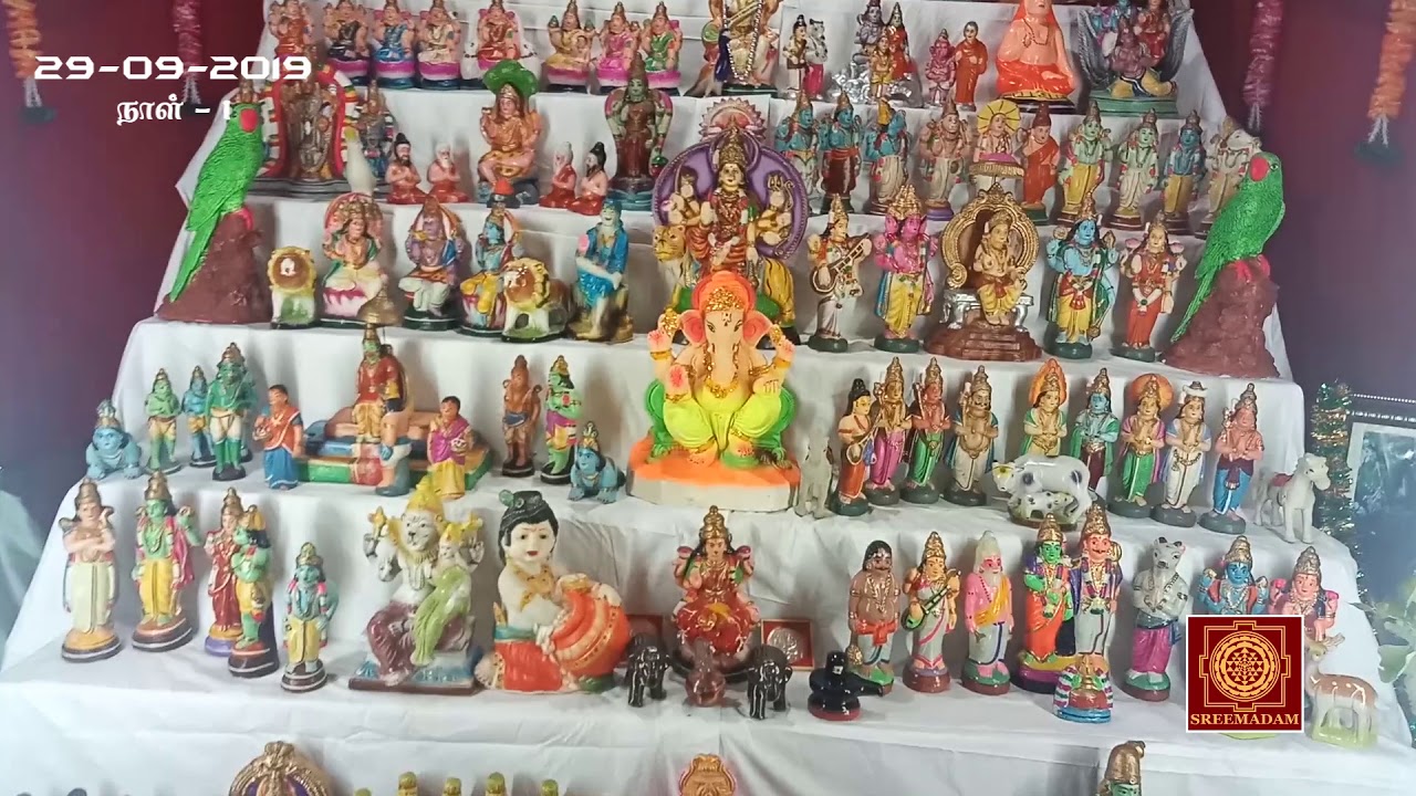 SreeMadam Presents Navarathri Celebration – 1st Day Divine Opening of the Navarathri Festival of Devi Worship 29-09-2019