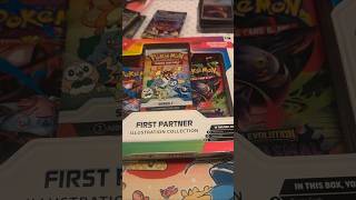 Opening my 5th box of First Partner illustration collection box #PokemonTCG #PokemonCardOpening