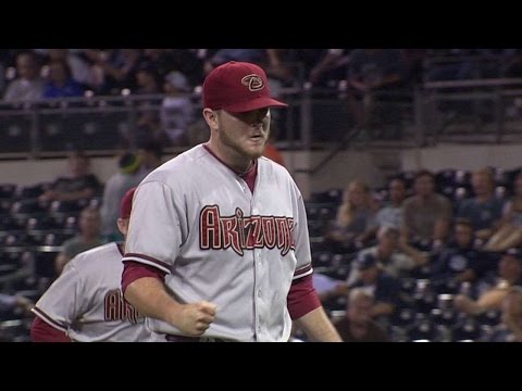 ARI@SD: Marshall fans Rivera to keep the game tied