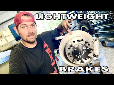 LIGHTWIEGHT BRAKES for your Super 60 Axle Swap