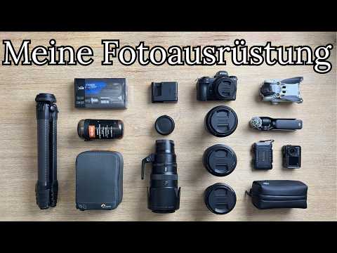 My photography equipment when traveling - camera, lenses and more