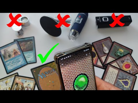 Best way to check if an MTG card is Fake with no tools to buy