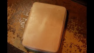 Galen Leather A5 Portfolio - Did I pick the wrong color?