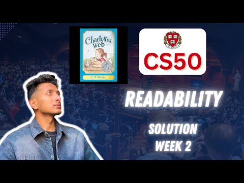 CS50 PSet 2  - Readability Walkthrough (Step by Step for Beginners)