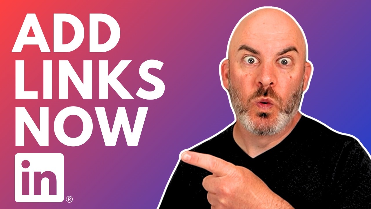 Add Website Links to Your LinkedIn Profile Easily! - YouTube