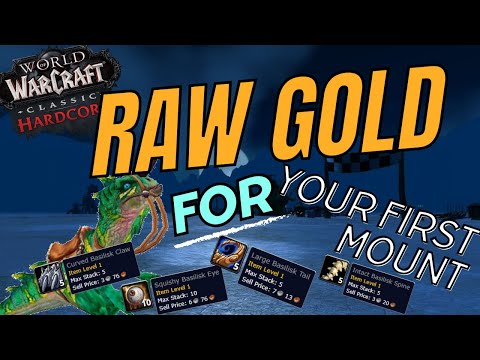BEST RAW GOLD FARM WOW CLASSIC (lvl 35-40)