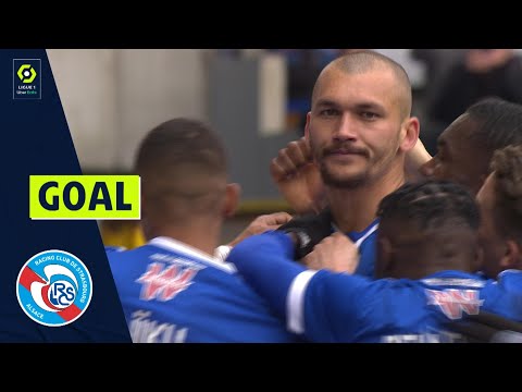 Goal Ludovic AJORQUE (67' pen - RCSA) RC STRASBOURG ALSACE - RC LENS (1-0) 21/22