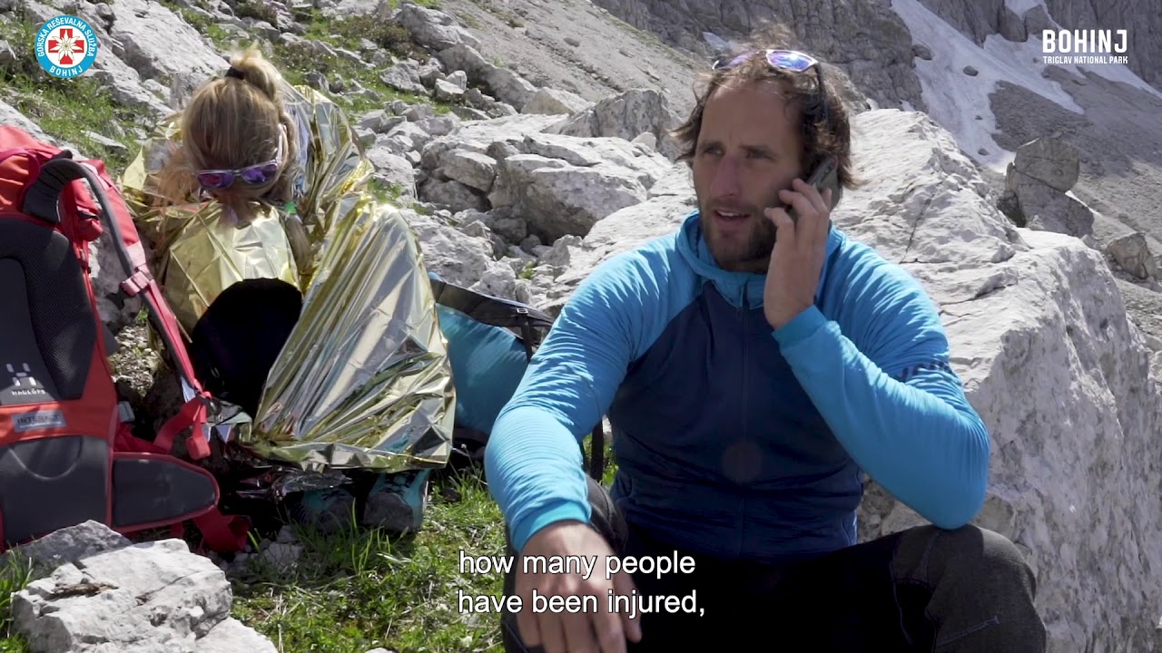 GRS SVETUJE: Kako informiramo reševalce / Informing rescuers