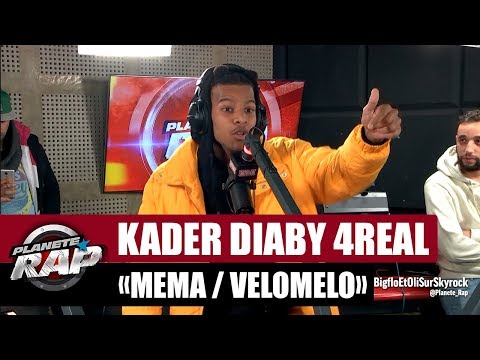 [Exclu] Kader Diaby 4Real "MEMA/Velomelo" #PlanèteRap