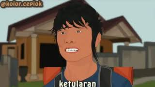 Download lagu Animasi kolor ceplok terbaru | cara babang tampan menghindari corona mp3