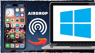 How to Use AirDrop On Windows PC I AirDrop iPhone To Windows (2024)