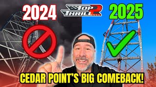 Top Thrill 2’s EPIC 2025 Comeback & Why I Think A NEW Coaster From Zamperla Is Coming!
