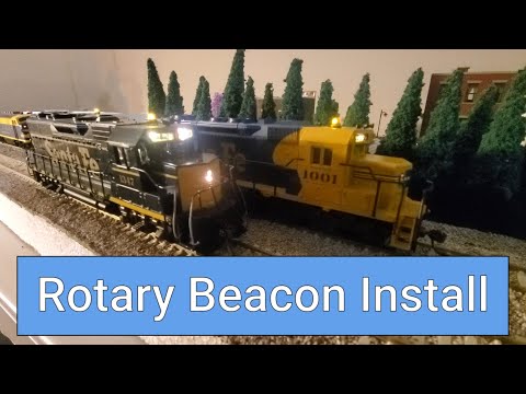 GP35 Rotating Beacon Install