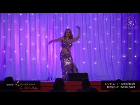 Mimi  Sokolova dancing in "Et si L'Orient m'etait conté" Lyon France