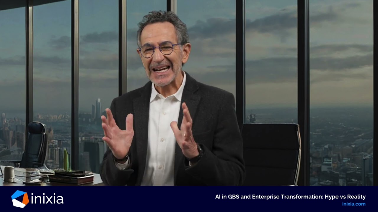 Inixia Insights: Hype vs Reality AI in GBS and Enterprise Transformation