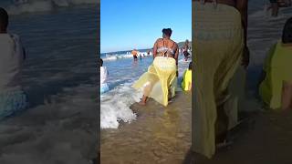 Happy girls in Durban SA #walkafrica #beach