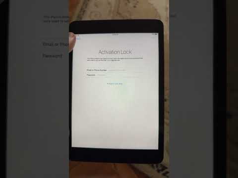Activation Lock On iPad #ipad